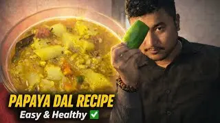 Papite ki Sabji | Kacche Papite ki Sabzi Recipe | Healthy Raw Papaya Curry for Lunch & Dinner