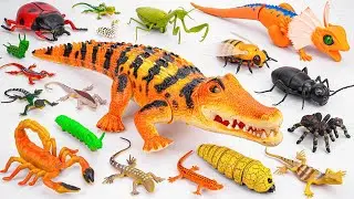 ZURU ROBO ALIVE COLLECTION | UNBOXING Robo Crocodile, RC Lizard, LadyBug & Insect Compilation ASMR