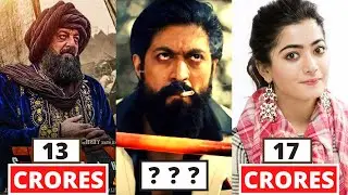 Shocking Salary Of KGF Chapter 2 Movie Actors | Yash | Sanjay Dutt | Raveena Tandon |Srinidhi Shetty
