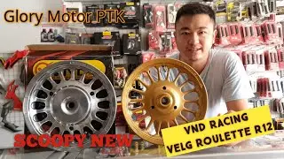 Velg VND Roulette Ring 12 Scoopy New || Gold Matte VS Chrome❗ Mana Yang Jadi Pilihanmu?