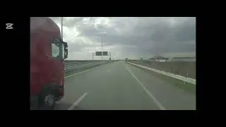 Truck driving in serbia .... Injiya to ilinci via Ruma.. PART 02
