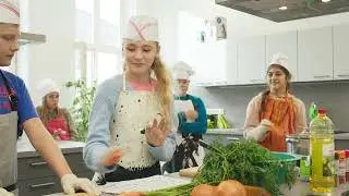 Bl&auml;serklasse und Hauswirtschaft am Johannes-Sturmius-Gymnasium Schleiden
