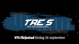 Speltips V75 Färjestad 20 september
