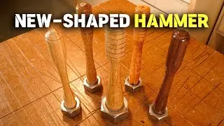 New-Shaped Hammer / Made of Nut / DIY