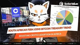South African Firm Joins Bitcoin Treasury Trend, Boosting Crypto Adoption in Africa - SoSoValue News