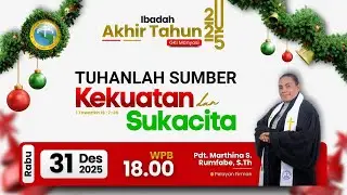 Ibadah Akhir Tahun 2025 | 31 Desember 2025 | GKI MANYOSI WIRSI