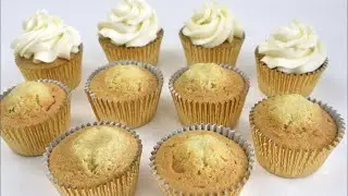 Super Easy Vanilla Cupcake Recipe!   Emma s Baking Diary