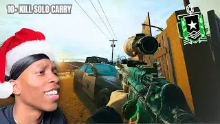 +3000hr Emerald R6 Player shows HOW TO CARRY in SoloQ (Live Commentary)