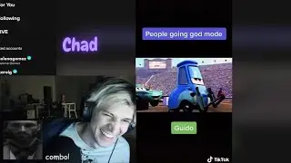 Sigma Chad moment Tik Tok xQc reaction