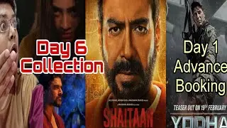 SHAITAAN DAY 6 COLLECTION | SHAITAAN ADVANCE BOOKING REPORT DAY 6 | YODHA DAY 1 ADVANCE BOOKING 😍