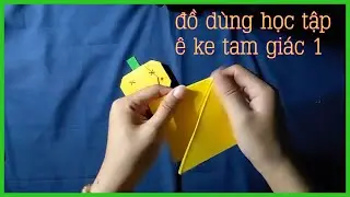 Danielle Powell Vlog Tự chế đồ d&ugrave;ng học tập - &ecirc; ke tam gi&aacute;c E1