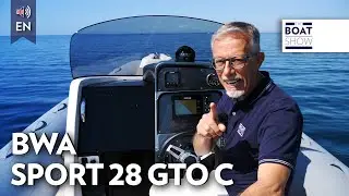 [ENG] BWA 28 GTO C - Inflatable Motor Boat Review - The Boat Show
