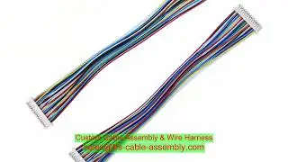 Wire Harness Manufacturers in Vietnam Micro Coaxial LVDS Cable I-PEX 20373-R32T-00 Custom Micro Coax