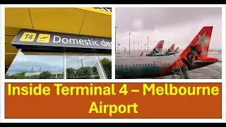 Exploring Terminal 4 at Melbourne Tullamarine Airport ✈️ What You Need to Know!