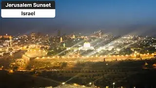Jerusalem sunset, Israel (6/17/2023)