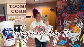 VLOGMAS DAY 17 - Toomer's lemonade, life on the road