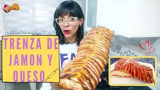 Trenza de jam&oacute;n y queso [super bella y deliciosa] / Pansteleria