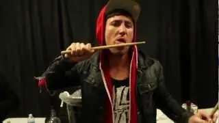 Danny & Da Kurlzz of Hollywood Undead with Asking Alexandria