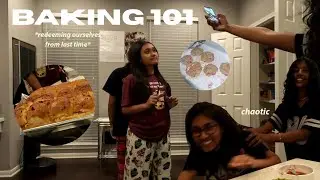 BAKING VLOG 101 with Shriya & Asha | We are redeeming ourselves from last time 