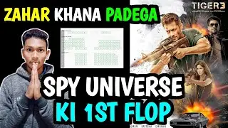 Tiger 3 Day 7 Advance Booking Collection | Tiger 3 Advance Booking Collection Day 7 | Tiger 3 Update
