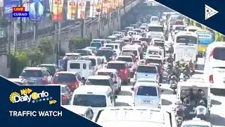 TRAFFIC UPDATE: EDSA Cubao