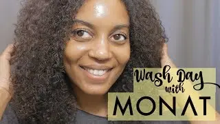 Monat Wash Day on Natural Hair | First Impressions