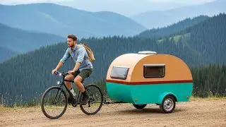 Forget Rent Forever! $1,000 Bike Camper Home❌🔥