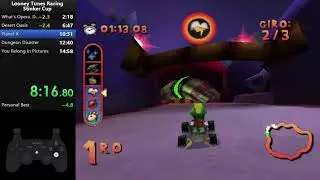 Looney Tunes Racing - Planet X With Marvin