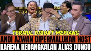 ADEGAN ANDI AZWAN DIPERMALUKAN HOST KARENA KEDANGKALAN ALIAS DUNGU