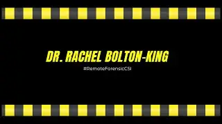 Dr. Rachel BOLTON-KING (Staffordshire University) - Remote Court Room Assessment