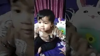 10 month old baby ki ABC 😜 #cutebaby #abcdfamily #abcdvlog #cute #funwithabcs #baby #funny