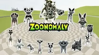 DESTROY ALL ZOONOMALY MONSTER FAMILY in BIG FUNNEL (Garry's Mod Sandbox)