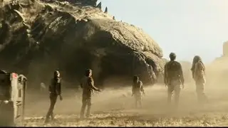 Godzilla Awakening In The Desert -  Monarch: Legacy of Monsters -HD || CinematicScenes