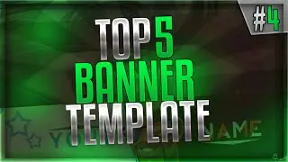 📸 TOP 5 FREE YouTube Banner Templates #4 | FREE DOWNLOAD (Harambe Edition)