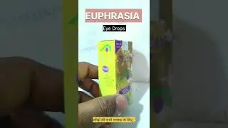 #Euphrasia Eye Drops for conjunctivitis#Euphrasia drop sbl#shortvideo# viralshort#