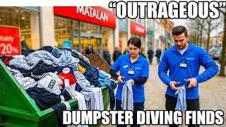 Staff DESTROYED Everything Before Dumping It… Dumpster Diving Rage!