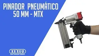 Pinador Grampeador Pneum&aacute;tico Profissional  &ndash;  MTX