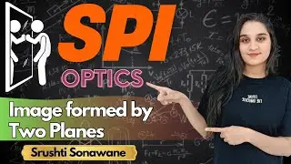 🔥 Title: Image Formation by Two Plane Mirrors | Multiple Images | JEE, NEET, SPI Exam, Class 11 & 12
