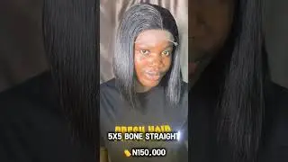 Luxury Wig Transformation 2025 💇🏾&zwj;♀️ | Best Human Hair Wig Video Ad by Vicks Edit Hub