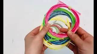 Japanese Mizuhiki cord Kit gift DIY Mizuhiki kit crafting kit Yellow Blue Red Pink Green kit glitter