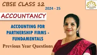 CBSE Class 12 - Accountancy - Accounting for Partnership Firms - Fundamentals - PYQ - Tamil