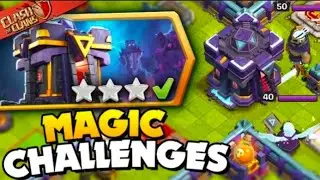 Easy Way To 3 Star Magic Challenge In Clash Of Clans. #th15updatecoc #magicchallenge #clashofclans