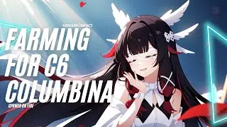 FARMING FOR C6 COLUMBINA DAY -129 l| #genshinimpact #Gpoweronfire #genshinlivesteam