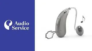 How to turn on and off a rechargeable Audio Service RIC hearing aid