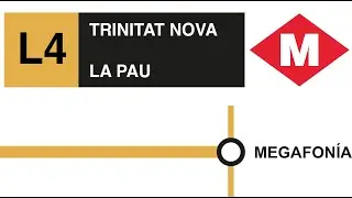 Megafon&iacute;a Metro Barcelona (TMB) L4