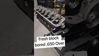 Fresh block for the next Ford 300 inline 6 turbo engine build. #inline6turbo #300inline6 #cargirl