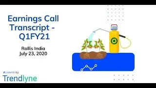 Rallis India Earnings Call for Q1FY21