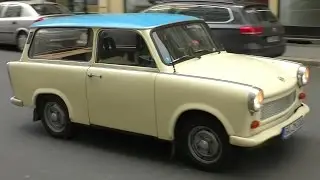 DDR Trabant 601 S de Luxe Universal Kombi auf der Stra&szlig;e - GDR Trabi on the road