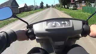После распила трубы 50сс See Yamaha  Jog Poche