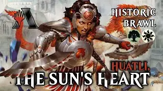 Historic Brawl - Huatli, the Sun's Heart - MTG ARENA